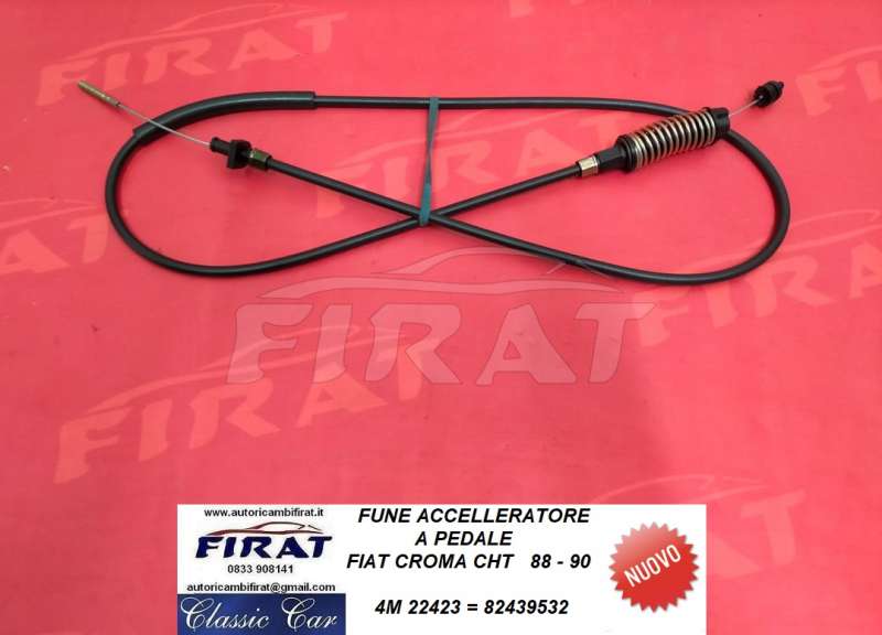 FUNE ACCELLERATORE FIAT CROMA CHT 88-90 (22423)